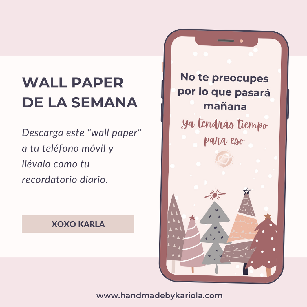 Wall Paper de la semana
