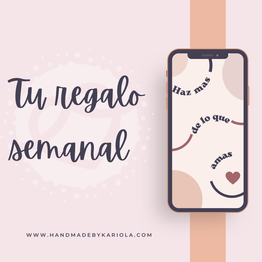 Tu regalo semanal
